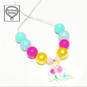 Spring Flower 🌸 Bouquet 💐 Adjustable Necklace